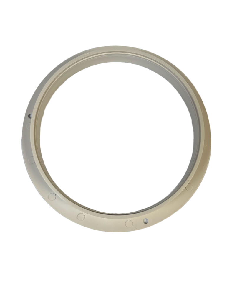 6 7/8" Light BEIGE Round Ceiling A/C Vent 7/8" Collar Cover Open Close Rotate RV