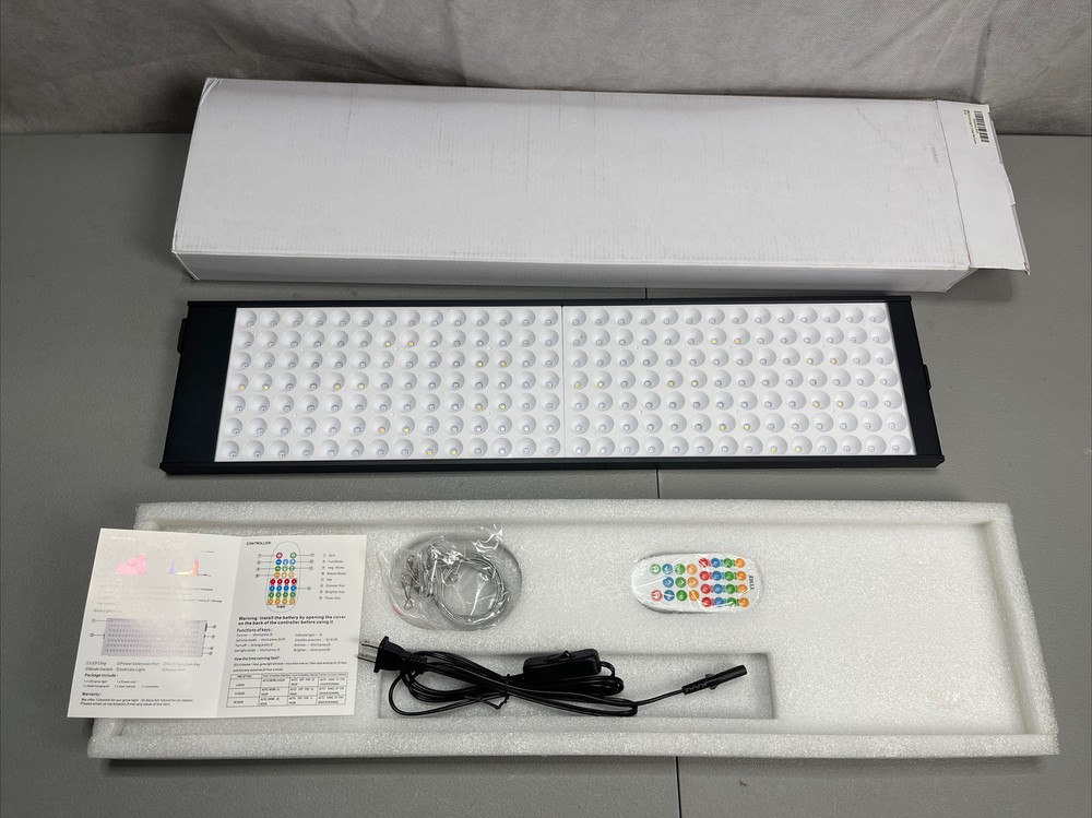 600W LED Grow Light 196 Lamp Beads with Remote