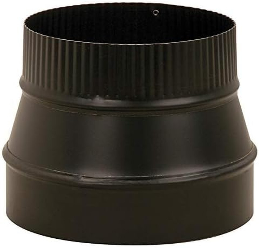 BM0077 7" X 6" Black Matte Reducer