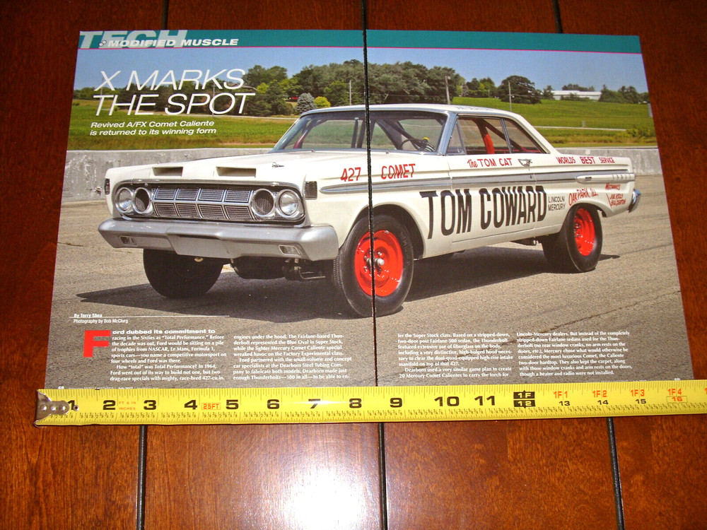 1964 MERCURY COMET A/FX ORIGINAL 2017 ARTICLE