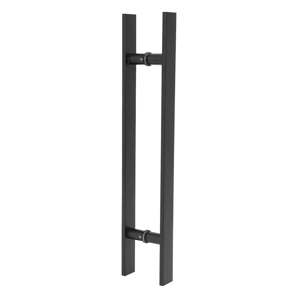 Pair of Pull Push Sliding Barn Door Handles Commercial H Shape Door Pull Handle