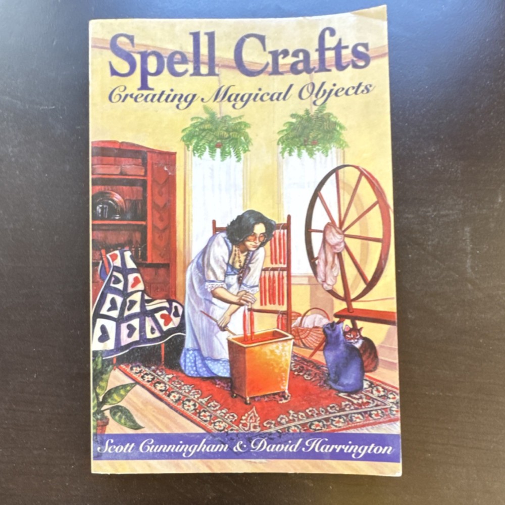 Spell Crafts Creating Magical Objects by Cunningham & Harrington Wicca Paganism