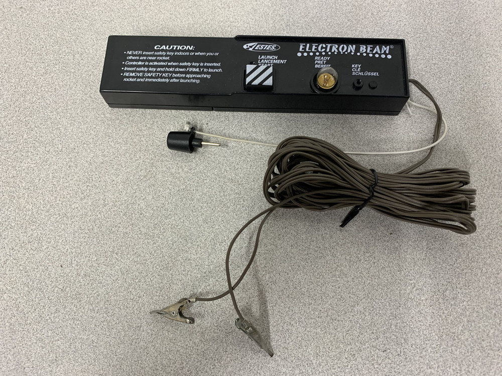 **Estes Electron Beam Launcher Push Button Rocket Control