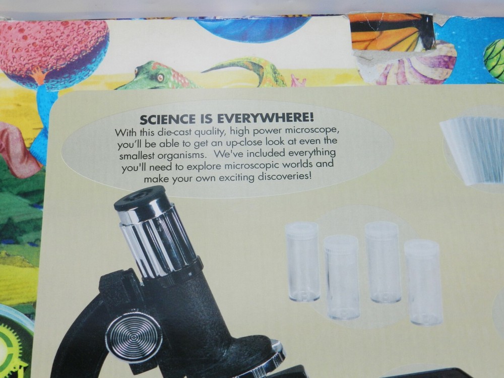 VTG Green Orbit 65 piece complete Microscope Set 1999