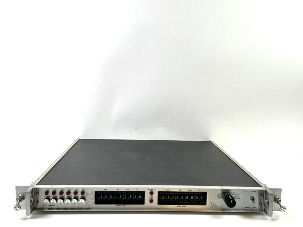 DATUM Model 9240 Tape Search & Time Control