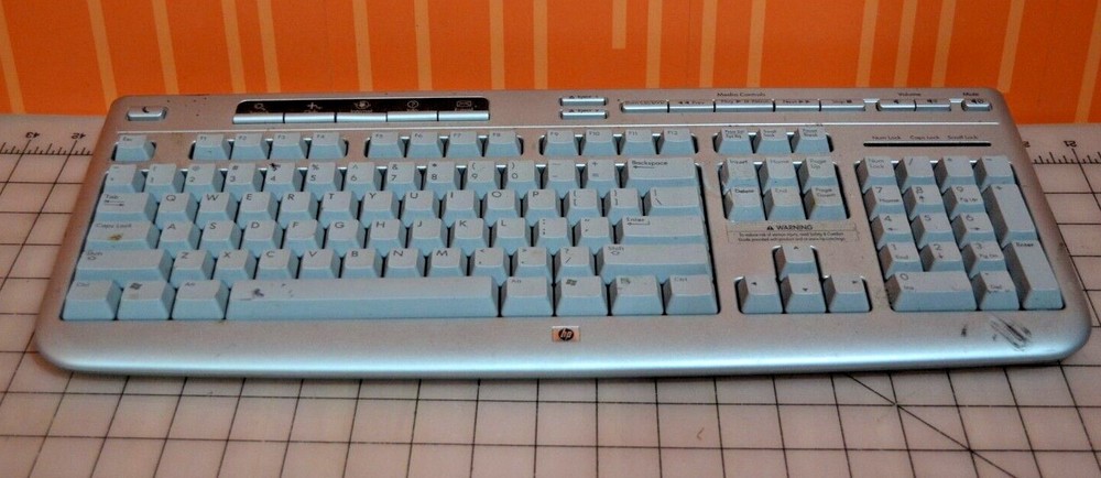 Keyboard Replacement key and feet for HP 5187 OEM Keyboard Single Key Cap