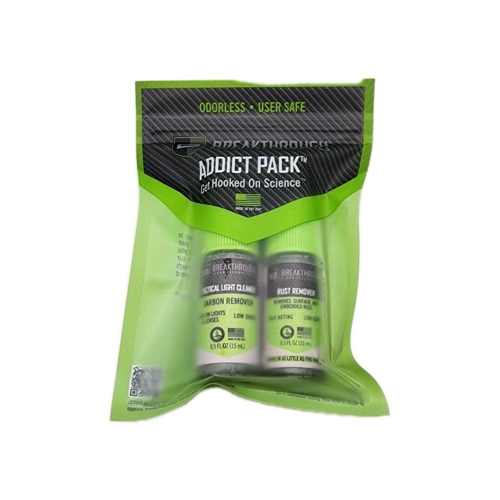 Breakthrough Clean Technologies ADDICT PACK Carbon & Rust Remover Sample 15mL Ea