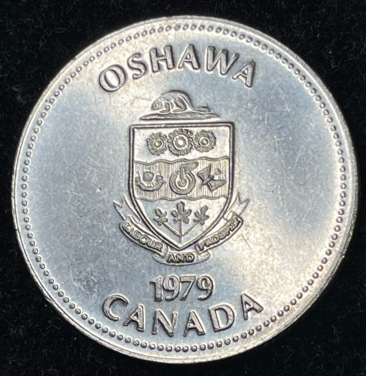 1979 Canada Oshawa Commemorative Dollar Coin Excellent Condition