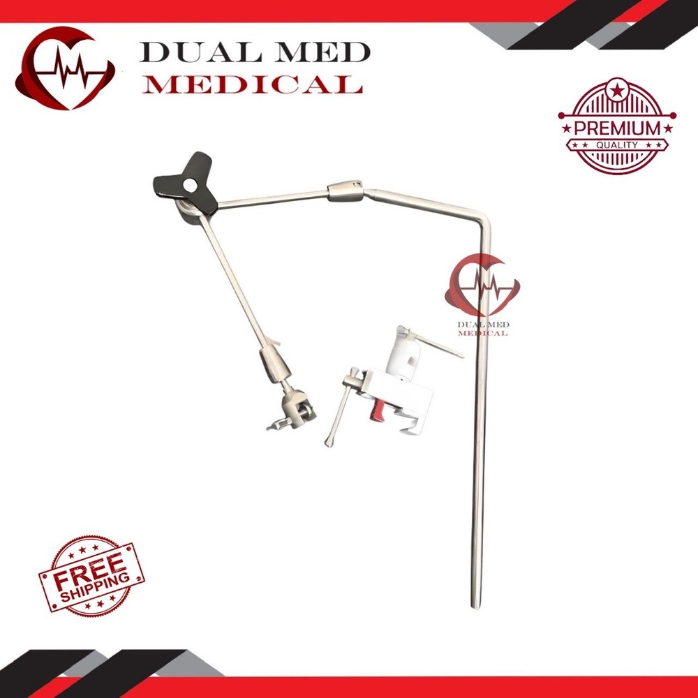 New Phantom ML angled articulating arm quick connect & table clamp neuro