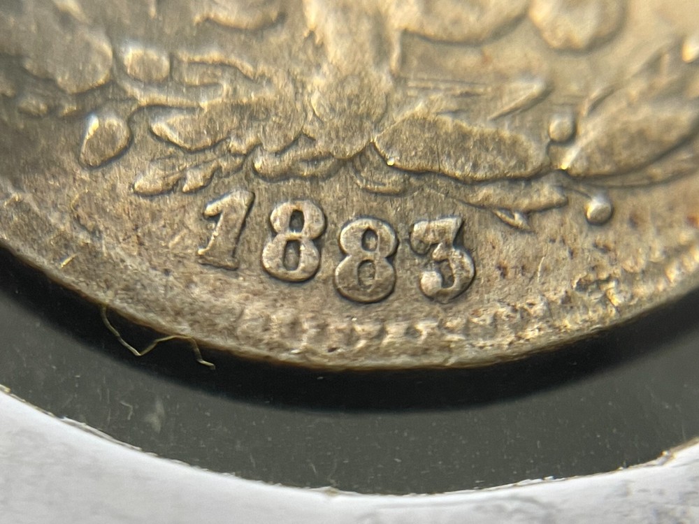 1883 Go B Mexico 25 Centavos Great Condition