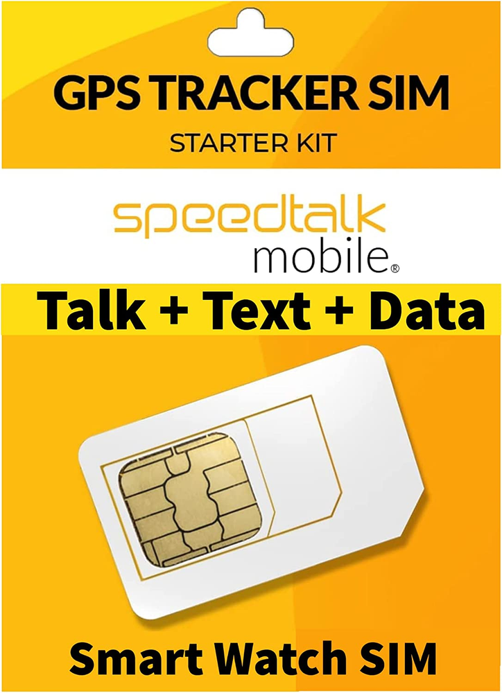GPS Tracker SIM Card Starter Kit | 3 in 1 Universal Simcard: Standard, Micro,...