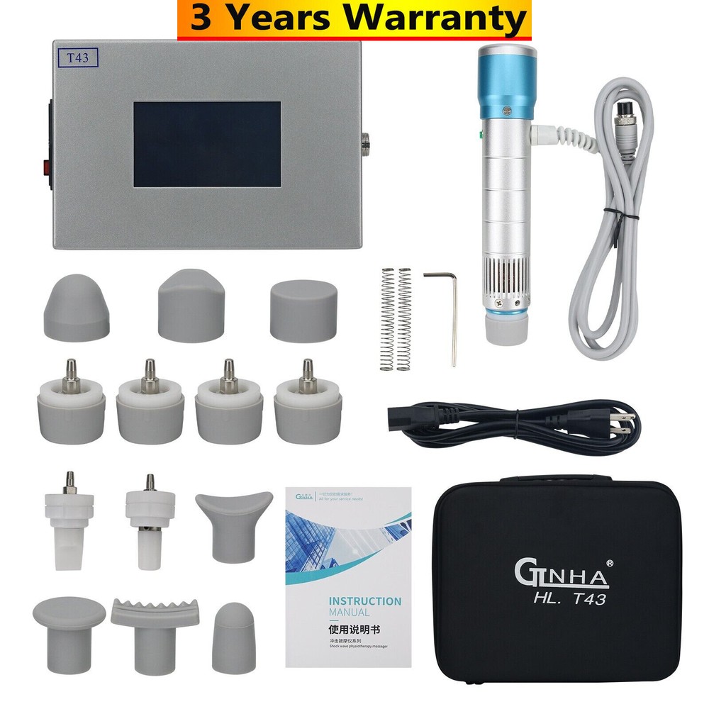 CTLNHA T43 Electromagnetic Dot Matrix Impact Shockwave Therapy Massager Machine