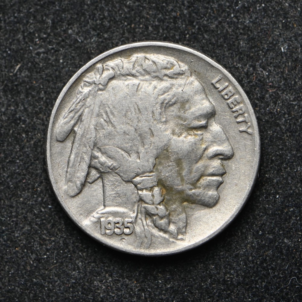 1935 Buffalo Nickel (bb16887)