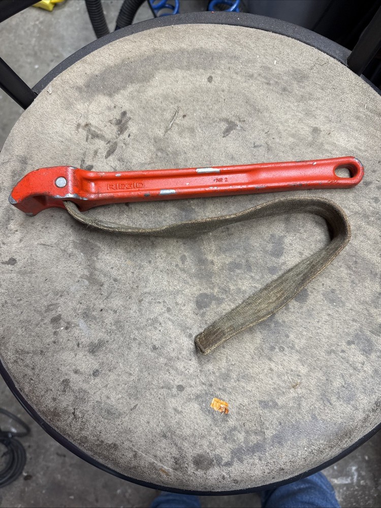 RIDGID No. 2 Strap Wrench; 12"