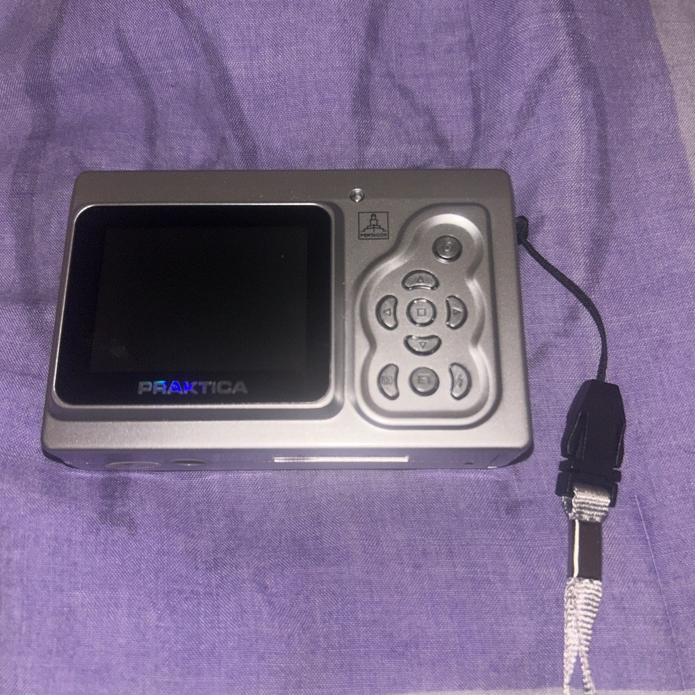 Praktica DPIX520 5.0MP Digital Camera - Silver Missing CD Software