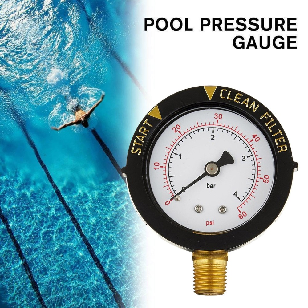 Pool Pressure Gauge 190058 Multiple Pool And For Spa Filter System Compatibility