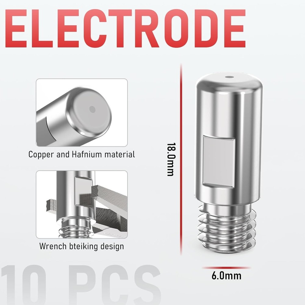 Professional Quality Plasma Cutting Consumables - 24 Tips for Smooth Operation