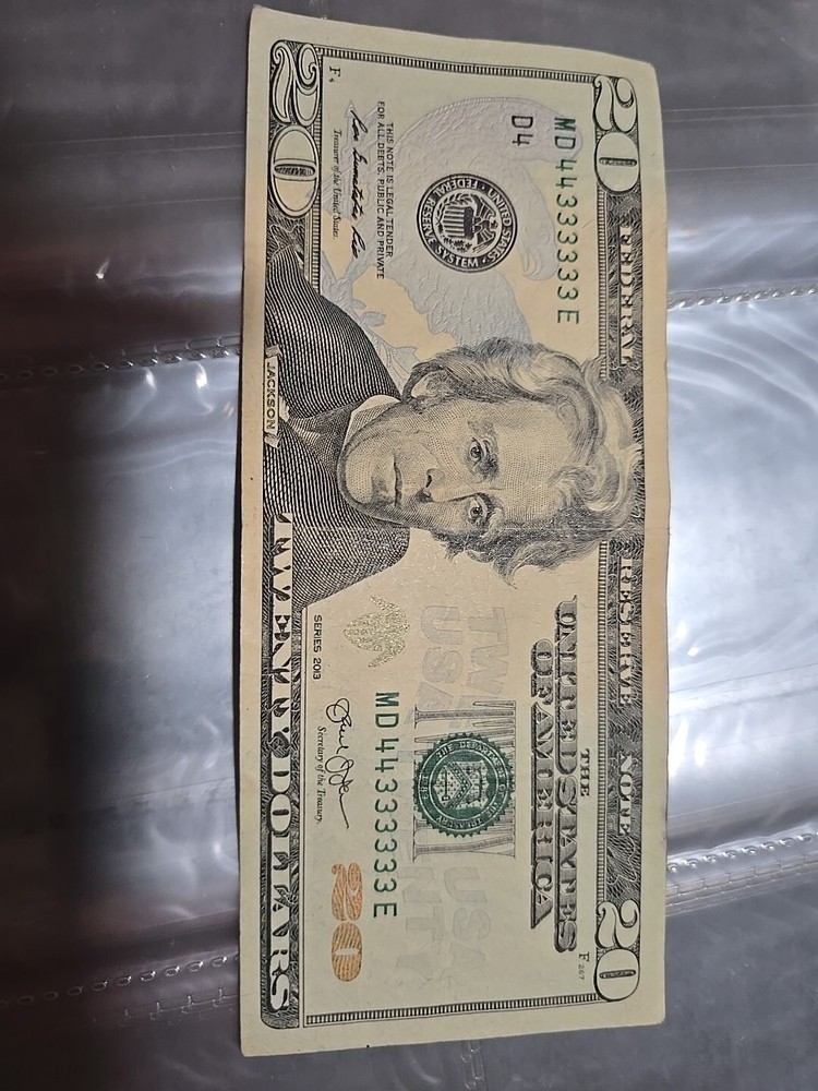 Super Super Rare $20 Bill