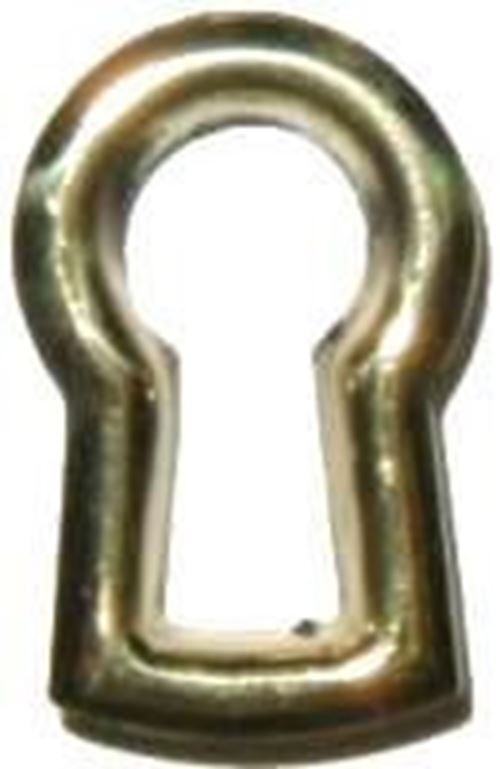 Stamped Brass Keyhole Insert