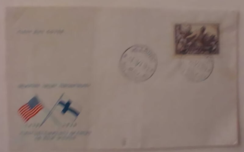 FINLAND FDC US 1933