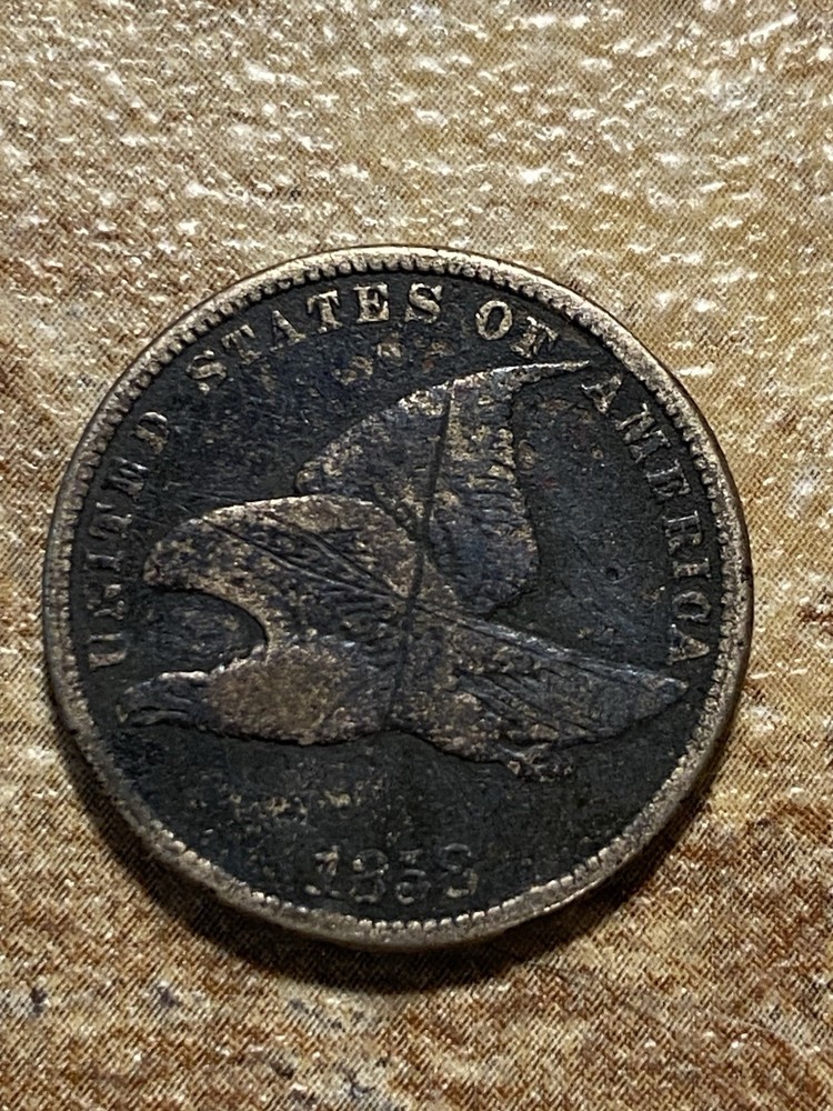 1858 FLYING EAGLE   PLEASE READ DESCRIPTION    573