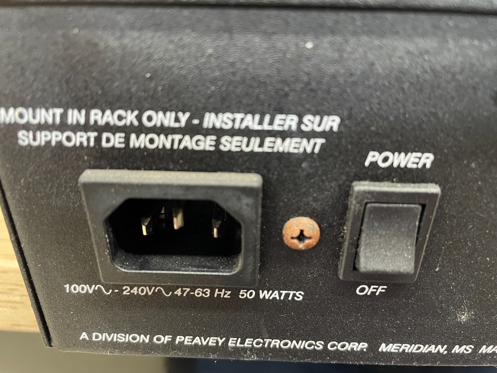 Architectural Acoustic by Peavey Digitool MX Programmable audio multi processor