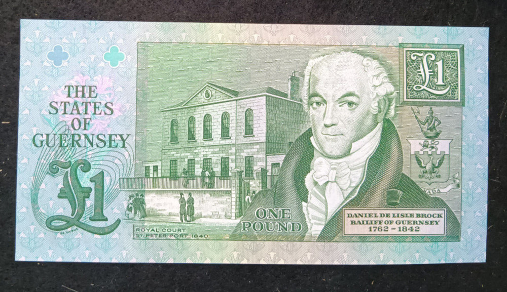 Guernsey 1 Pound 1991-2016 UNC in protective sleeve