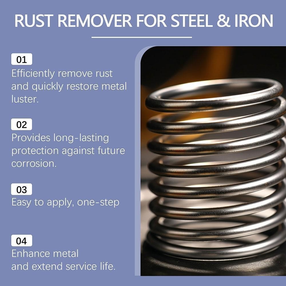 Heavy-duty Metal Rust Remover,Highly Concentrated Rust Remover
