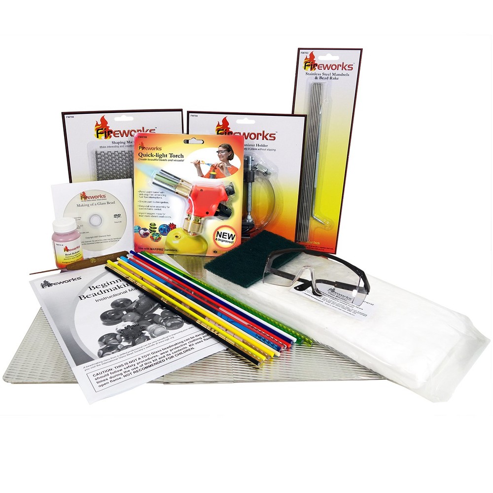 Fireworks Beginner's Essentials Glass Beadmaking Kit