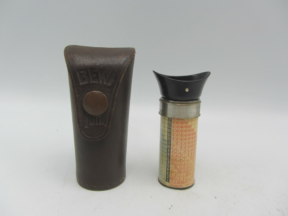 Bewi Jun Junior? Extinction / Exposure Meter For Leica w/ Leather Case