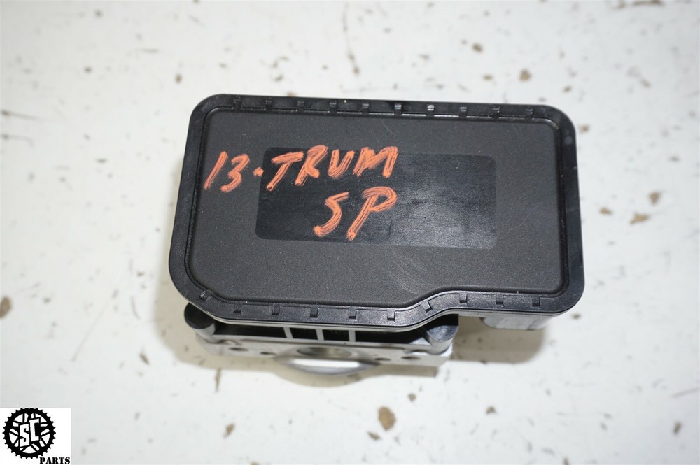 2013 TRIUMPH SPEED TRIPLE 1050 ABS MODULE CONTROL BRAKE PUMP T14