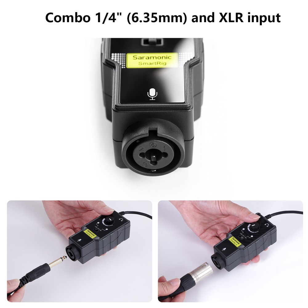 Microphone SmartRig Activator Microphone Preamp XLR & 6.3mm Guitar Adapter