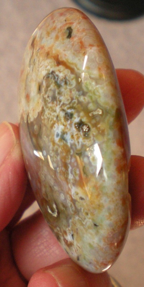 Ocean Jasper Palm Stone sc687n