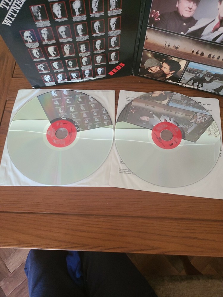 REDS Laserdisc 2 Discs Double gate sleeve. NTSC. Free Post