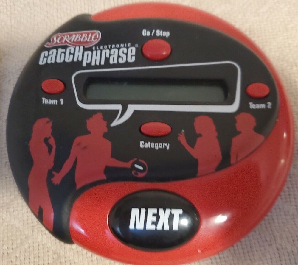 Electronic Scrabble Game Lot, Catch Phrase and Scrabble Flash