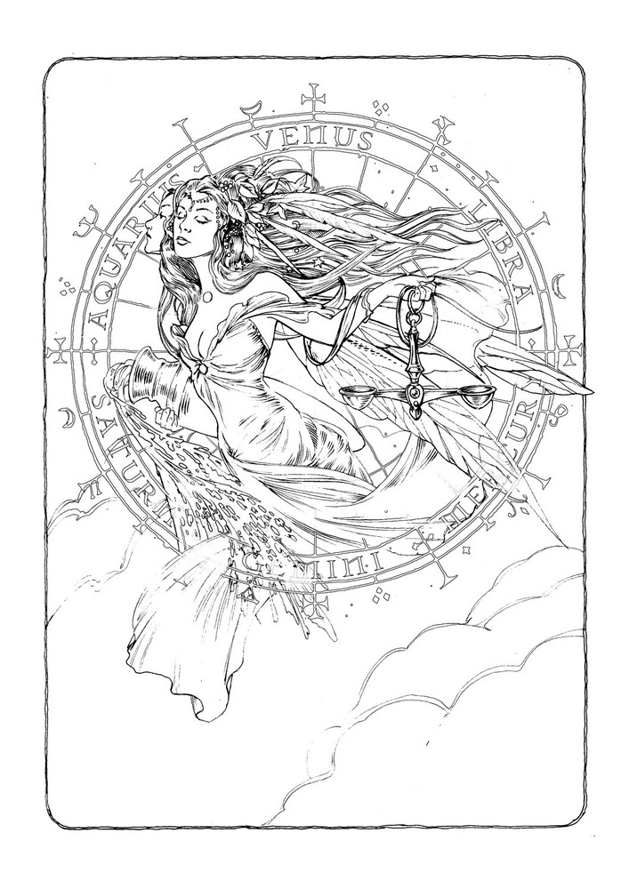 Briar Mystical Coloring Book