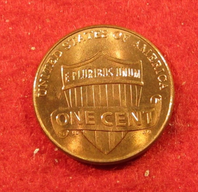 2010 P Lincoln Shield Cent - Red - BU - Uncirculated
