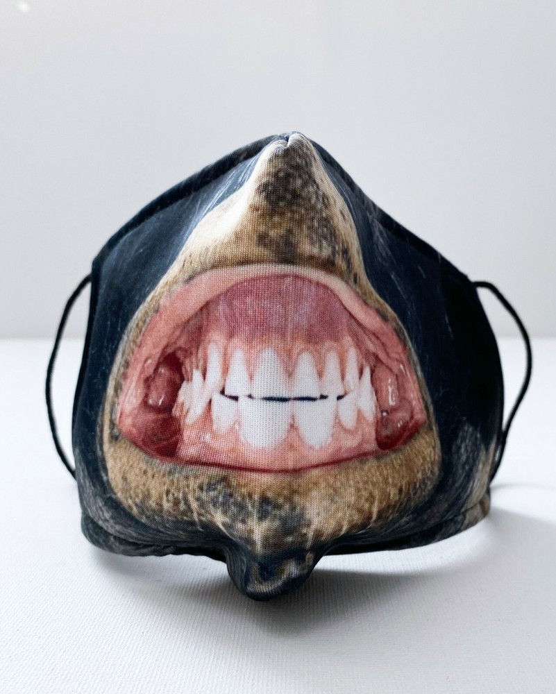 Funny Animal Reusable Face Mask - Monkey Face Mask, Washable