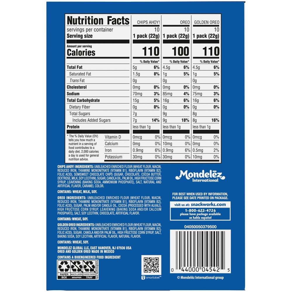 Cookies Variety Pack , 30 Pack