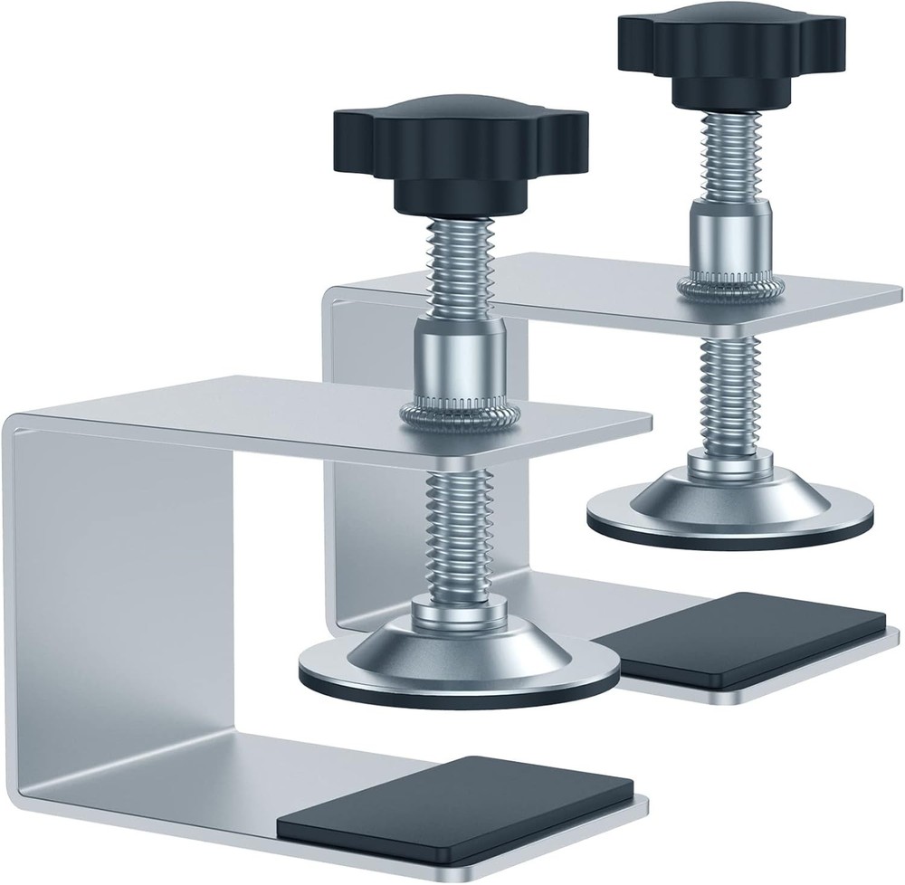 2 Pcs Drawer Front Installation Clamps,Drawer Fixing Clips,Adjustable Stable