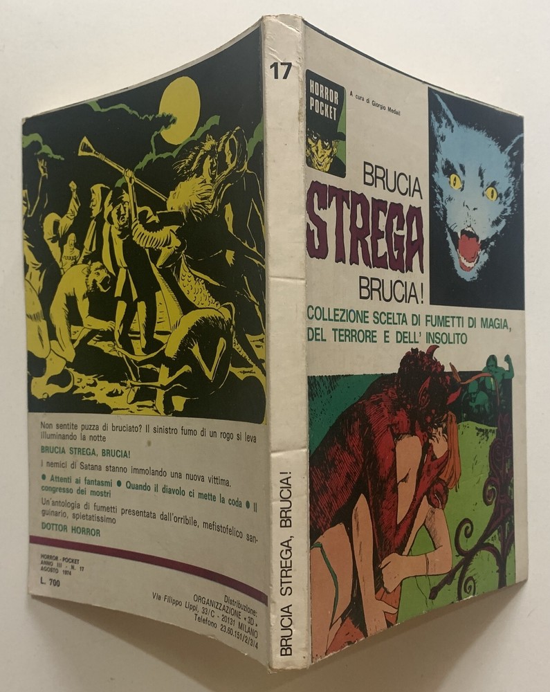 HORROR POCKET N.17 1974 C.E.A.