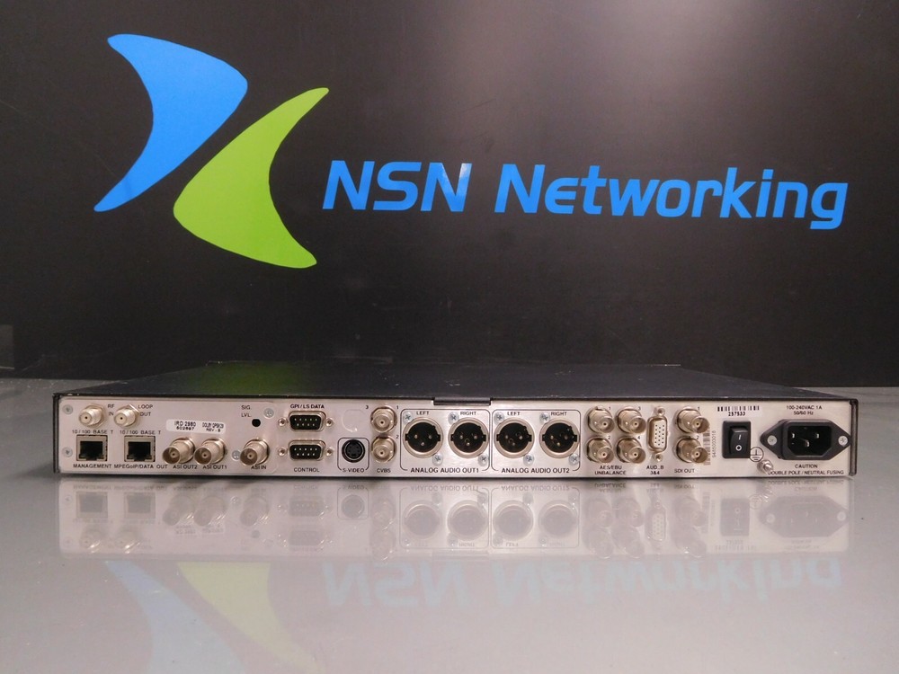 Scopus IRD-2900 IRD-2980 Professional Satellite Receiver Decoder DVB ATSC