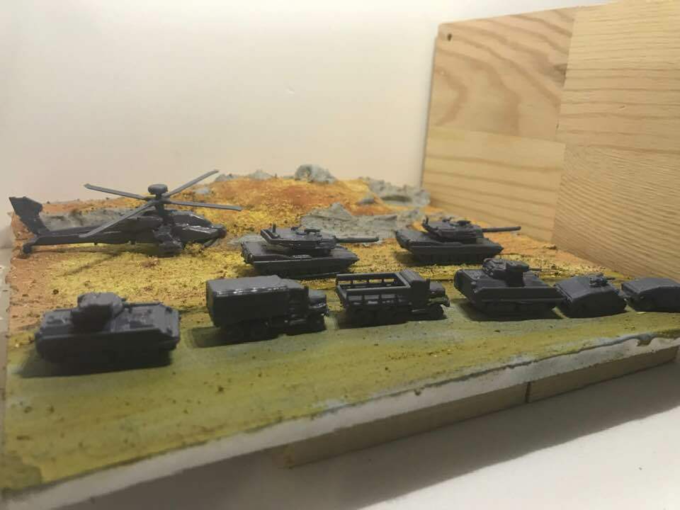 1/200 Scale US Modern Battalion Set 10 pcs