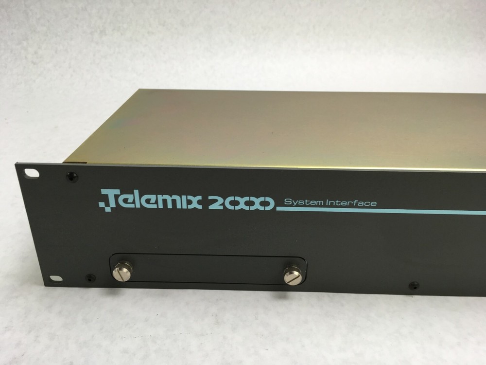 Telemix 2000 System Interface Gentner Call Director