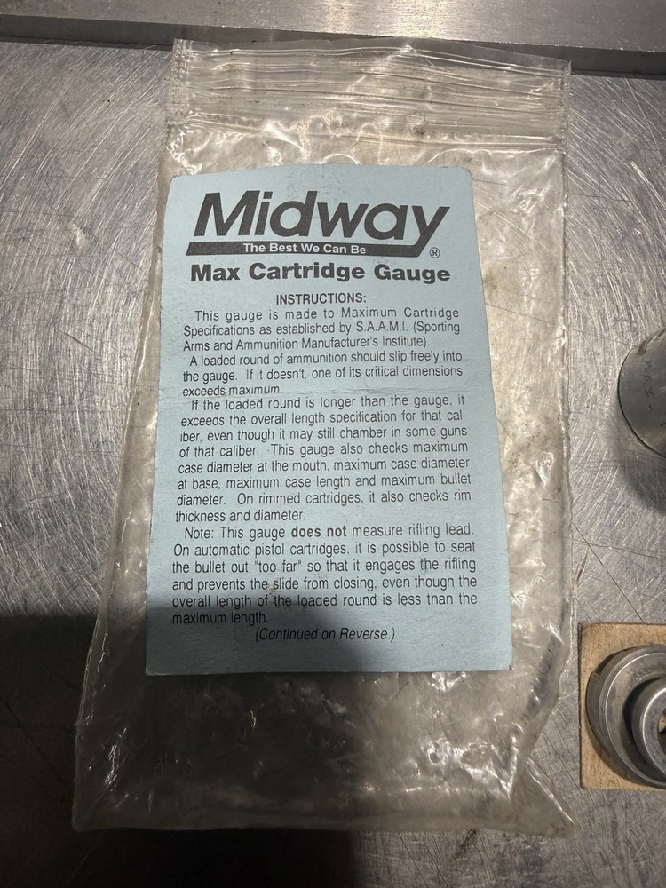 Midway Max Cartridge Gauge