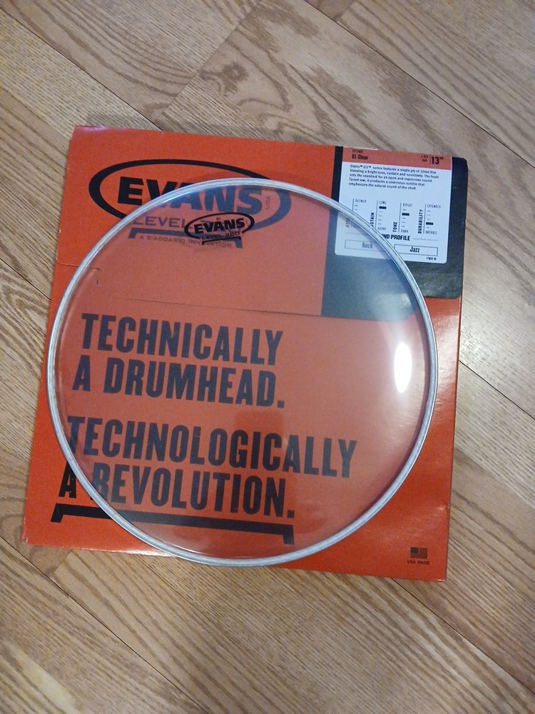 Evans 13" G1 Clear Drum Head