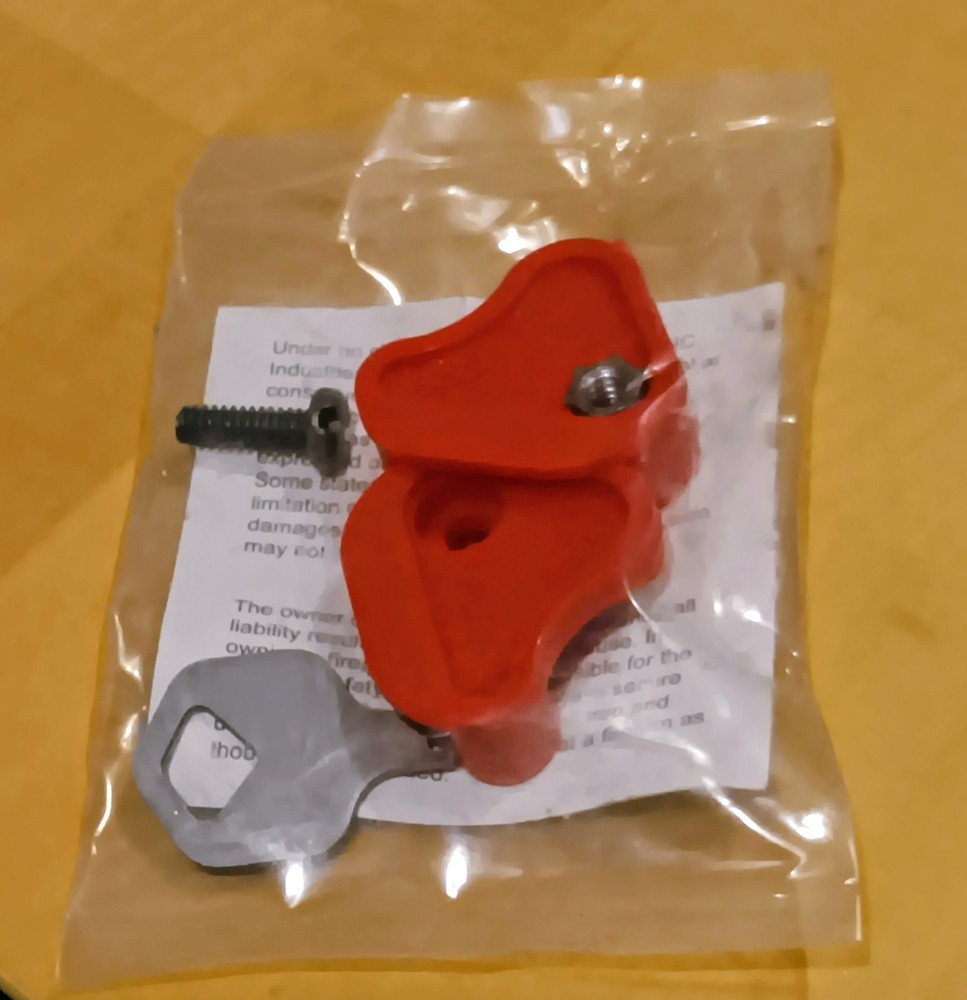 Kel Tec Red Trigger Lock Sealed In Bag New