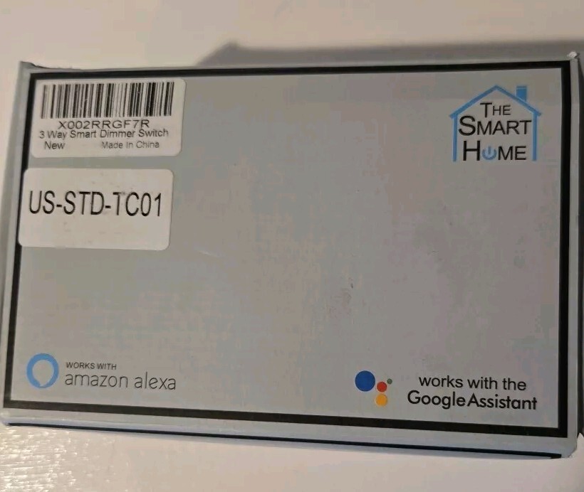 Tessan US-SD-TD01Smart Dimmer Switch (US-STD-TC01) works with Alexa and Google
