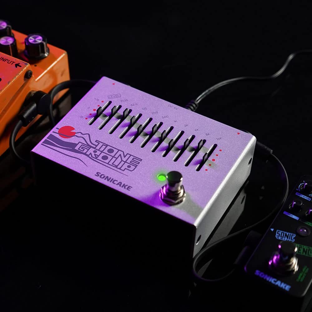 EQ Equalizer Guitar Effects Pedal Tone Group 10-Band