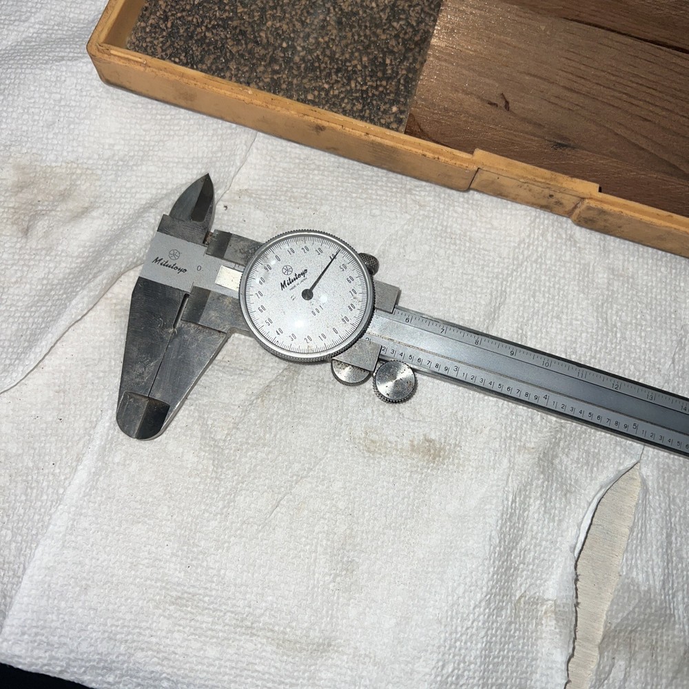 Vintage Mitutoyo Dial Caliper 9”